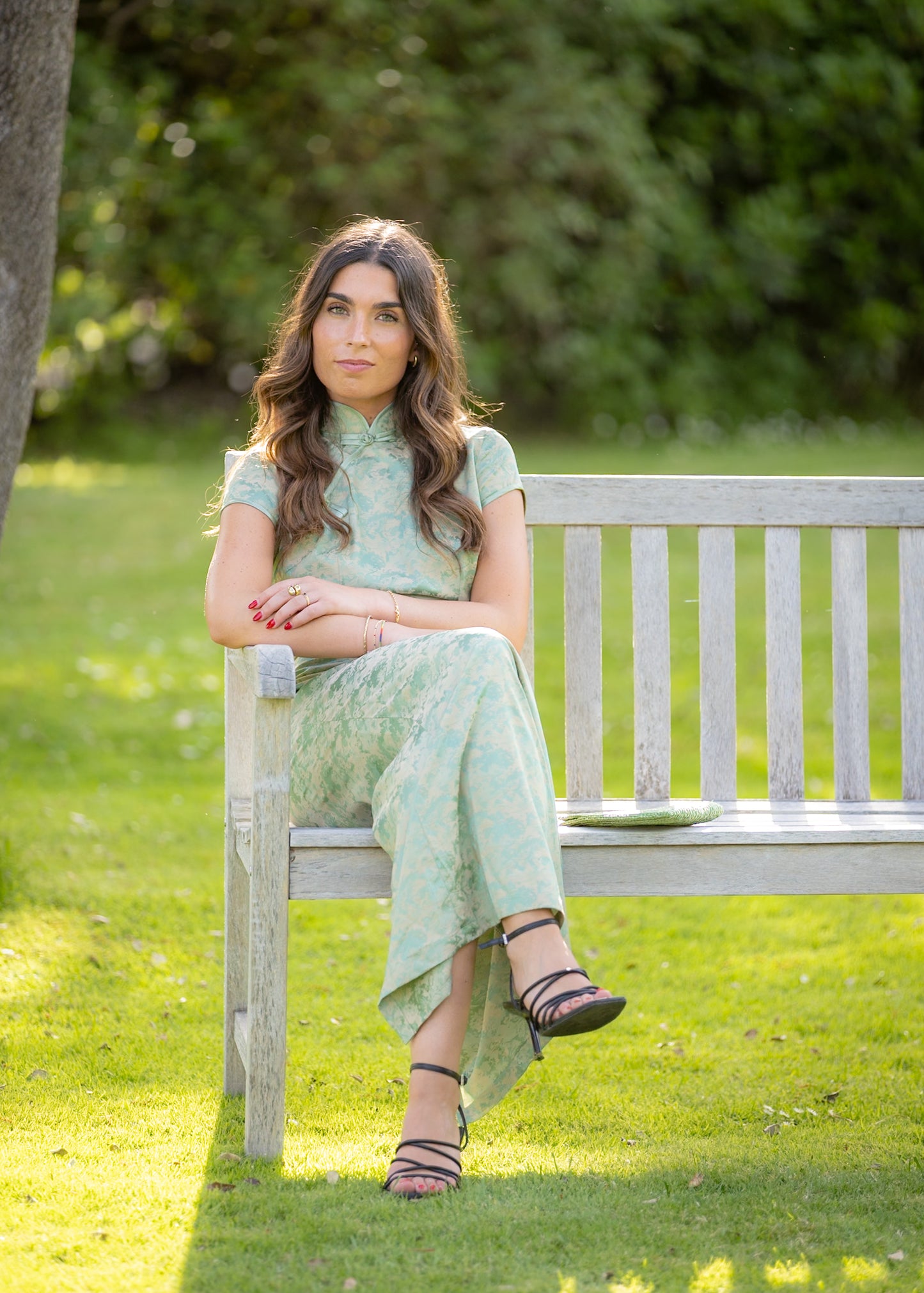 VESTIDO QIPAO MATCHA GRACE