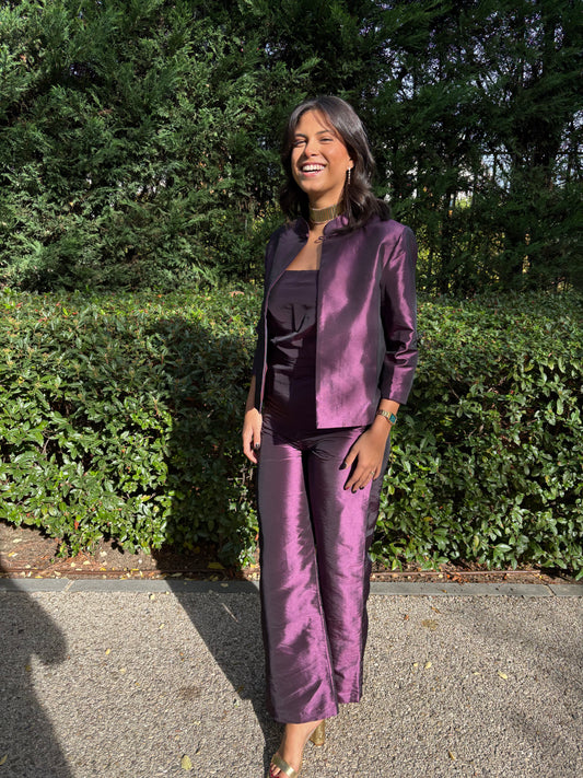 CONJUNTO MONO Y CHAQUETA VIORETTA