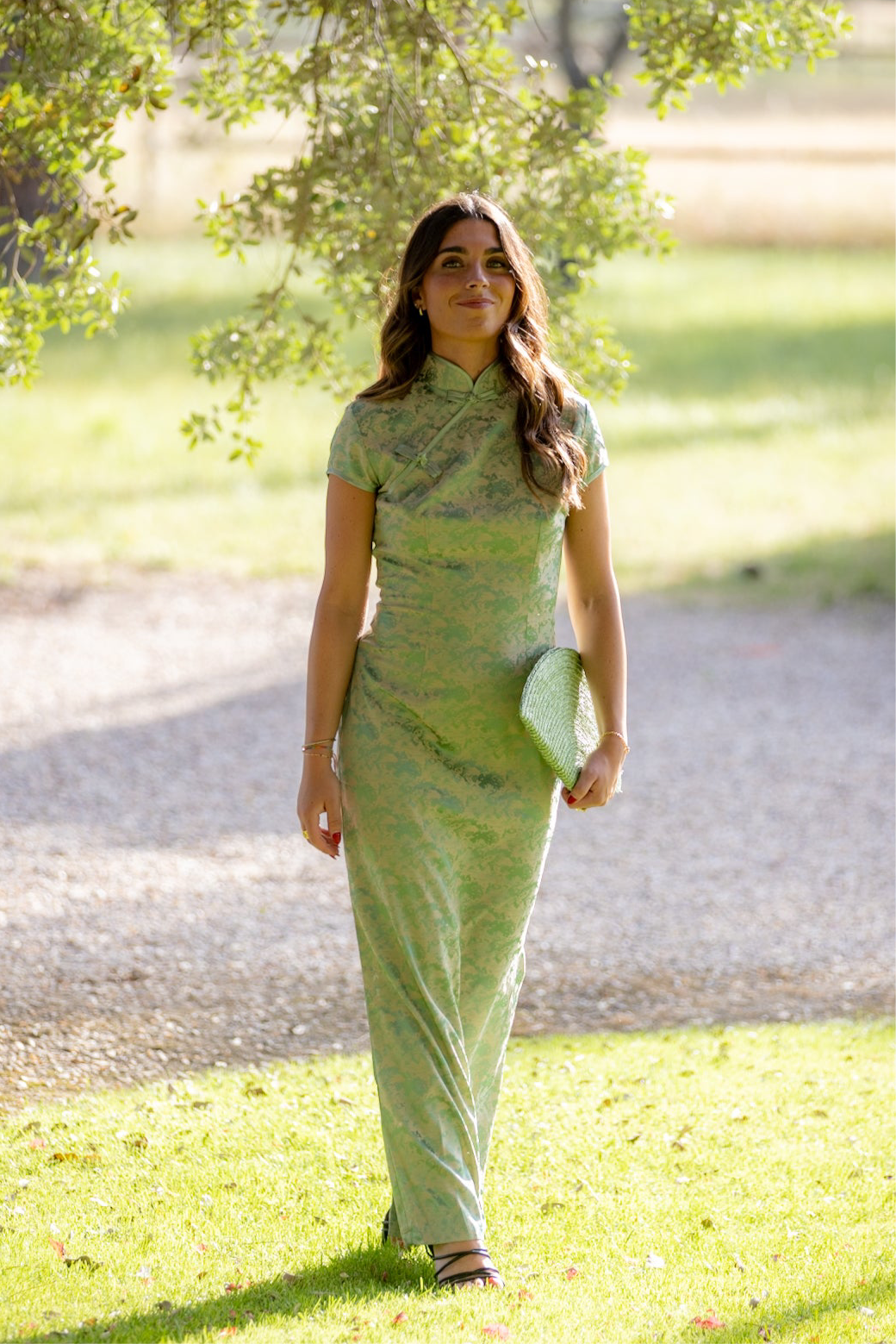 VESTIDO QIPAO MATCHA GRACE