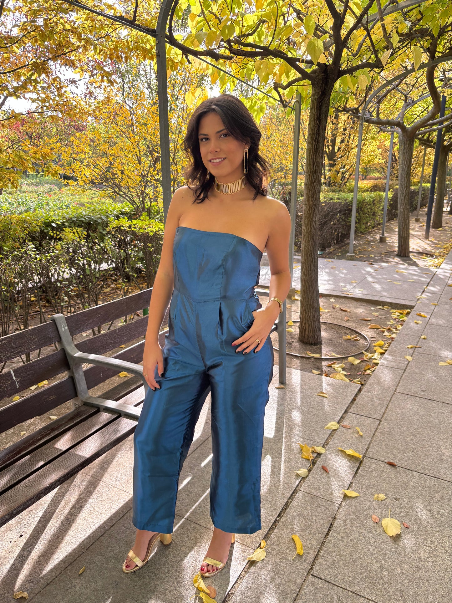 CONJUNTO MONO Y CHAQUETA AZURETTA