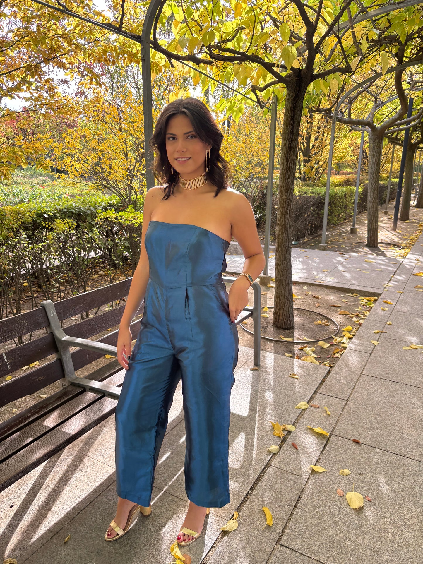 CONJUNTO MONO Y CHAQUETA AZURETTA