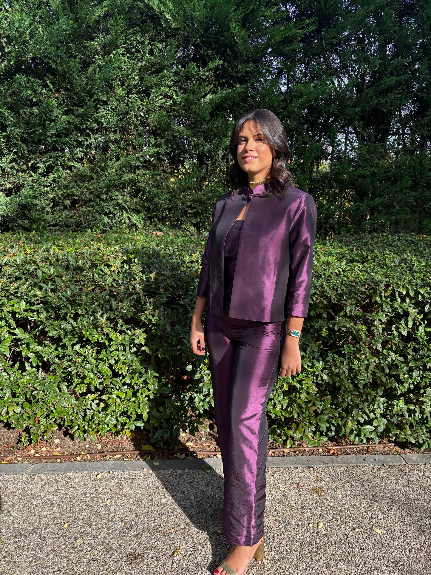 CONJUNTO MONO Y CHAQUETA VIORETTA