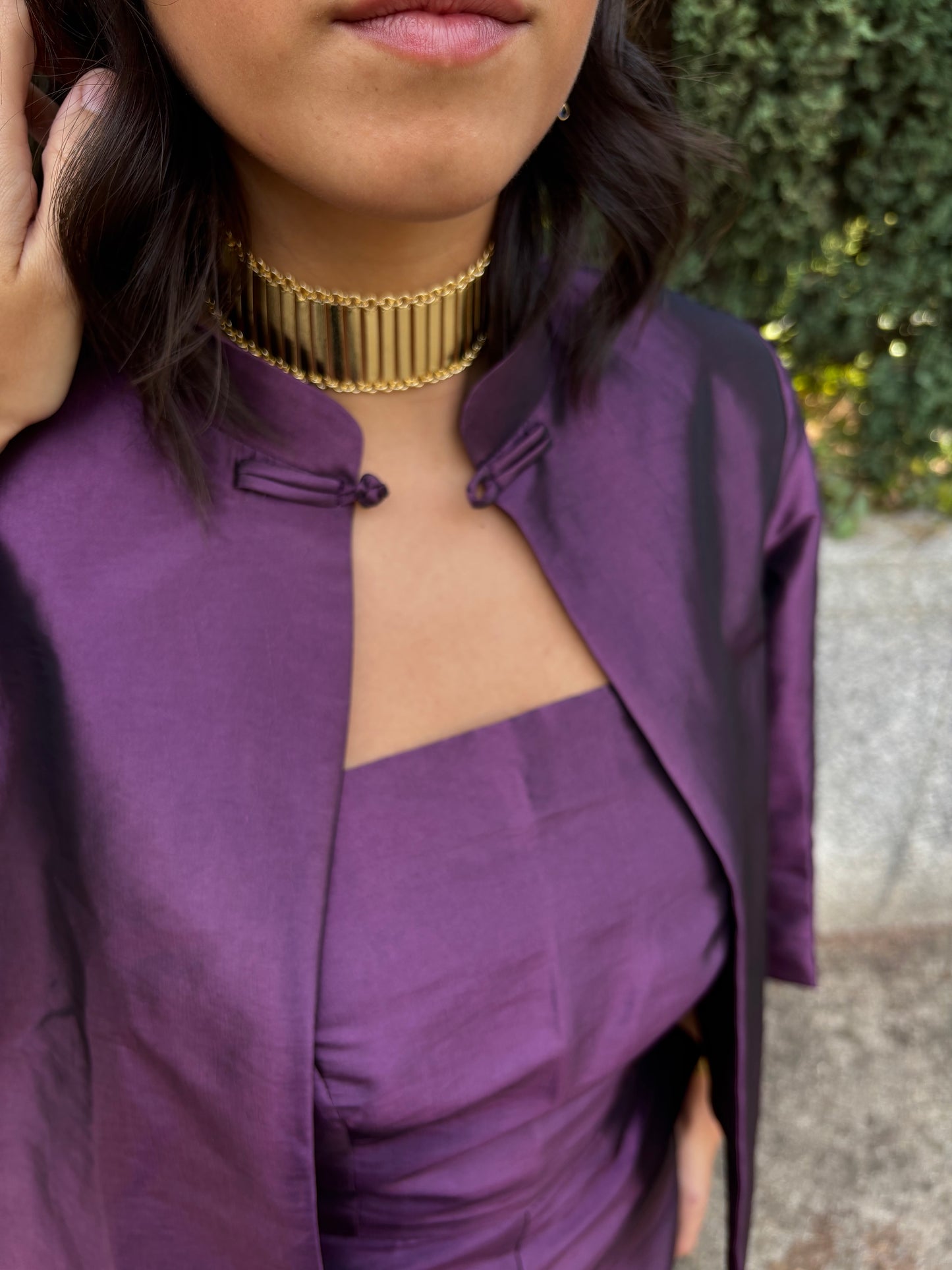 CONJUNTO MONO Y CHAQUETA VIORETTA