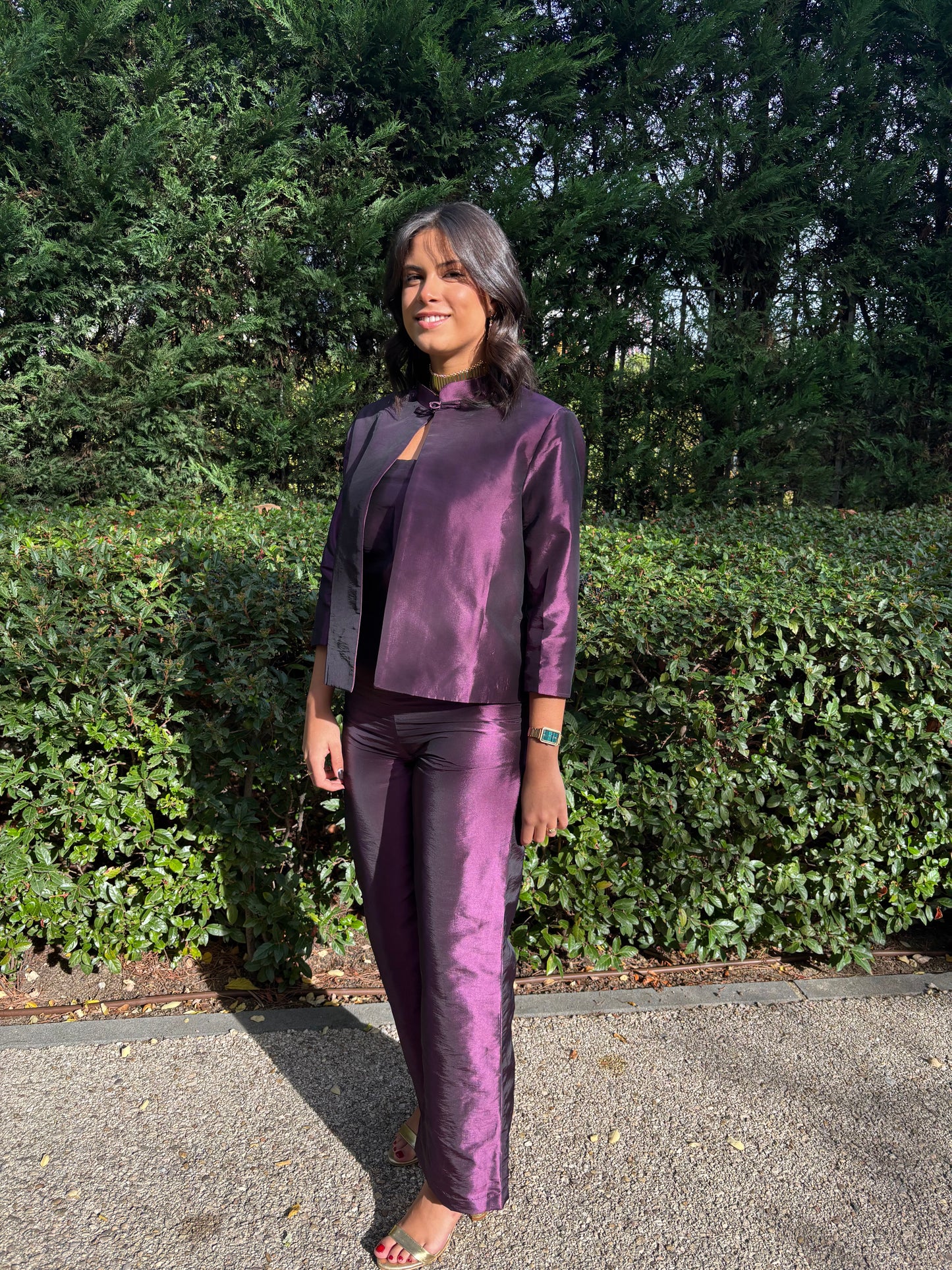 CONJUNTO MONO Y CHAQUETA VIORETTA