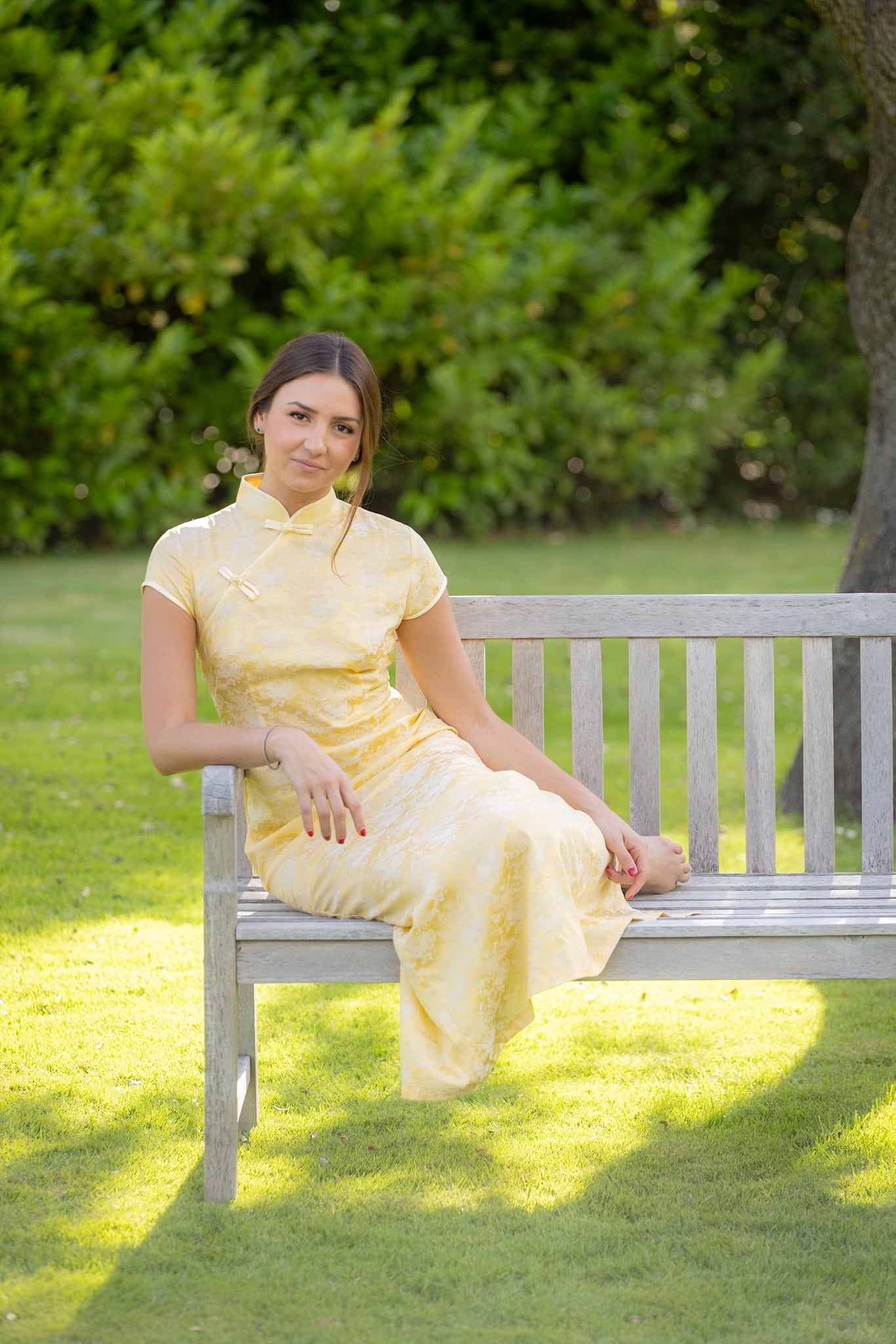 VESTIDO QIPAO GOLDEN GRACE