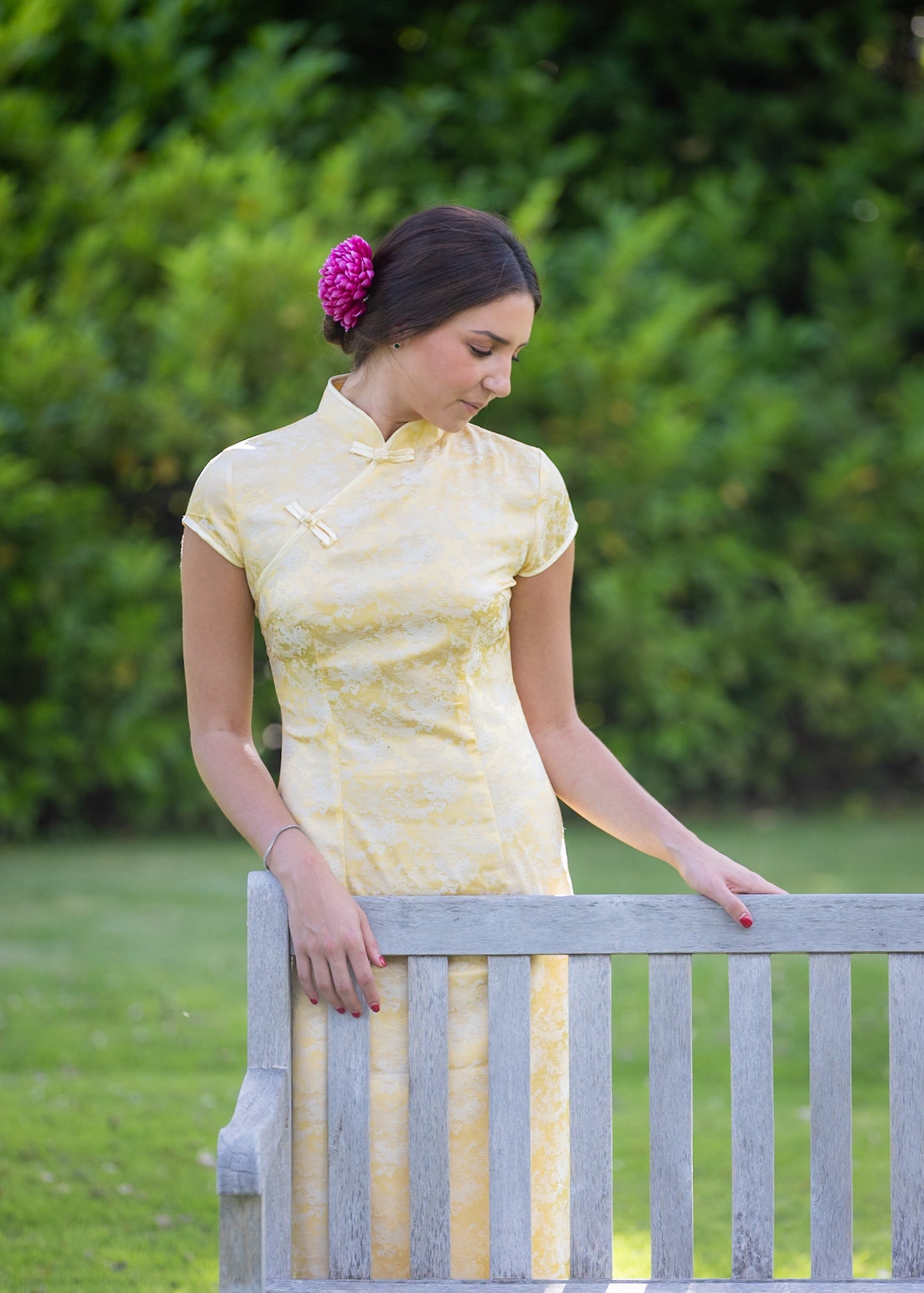 VESTIDO QIPAO GOLDEN GRACE